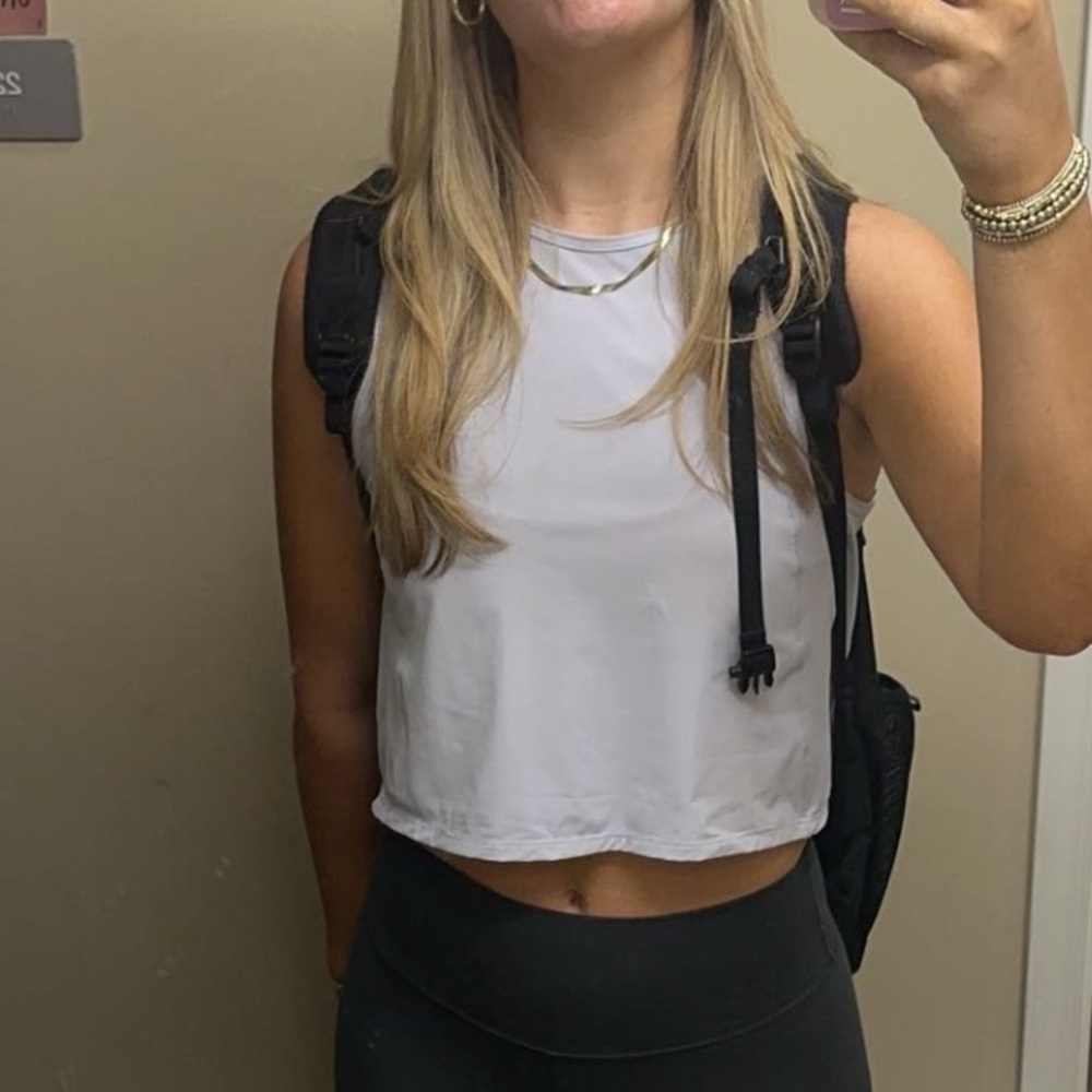 Women's purple athletic tank